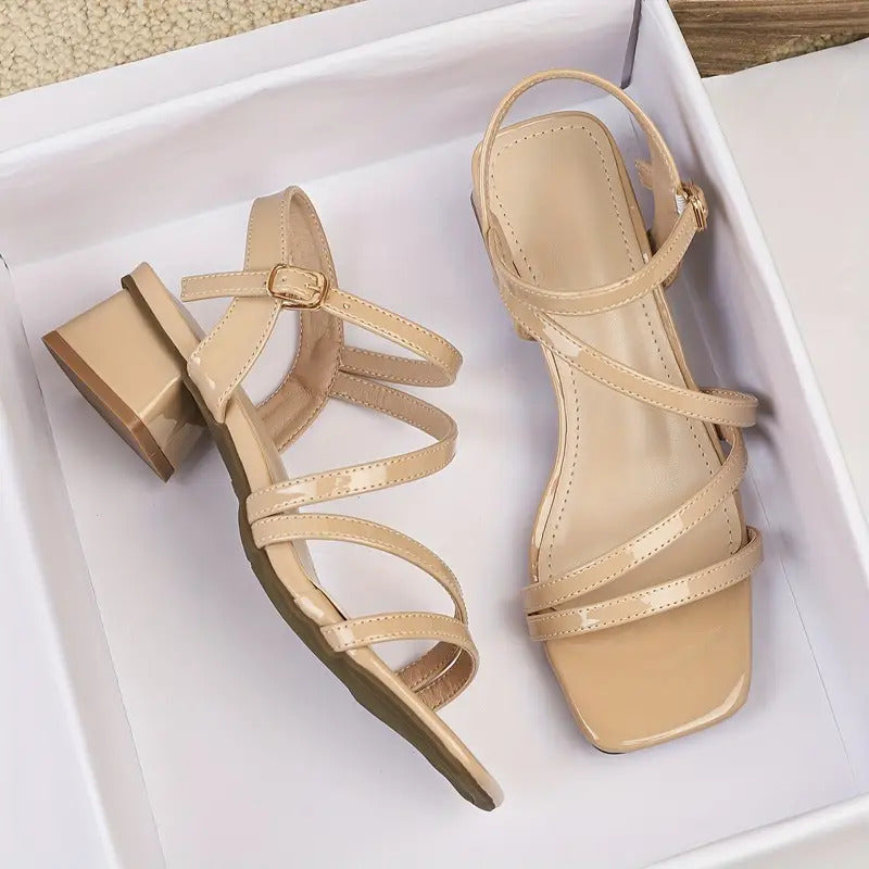 B Elegant Soft Heel Sandals for Women – Stylish & Comfortable