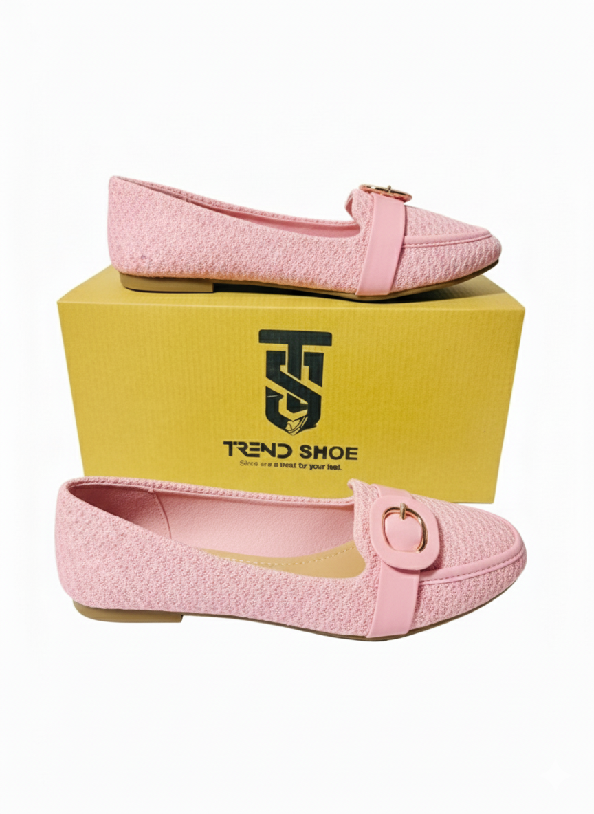 Elegant Light Pink Flats for Women