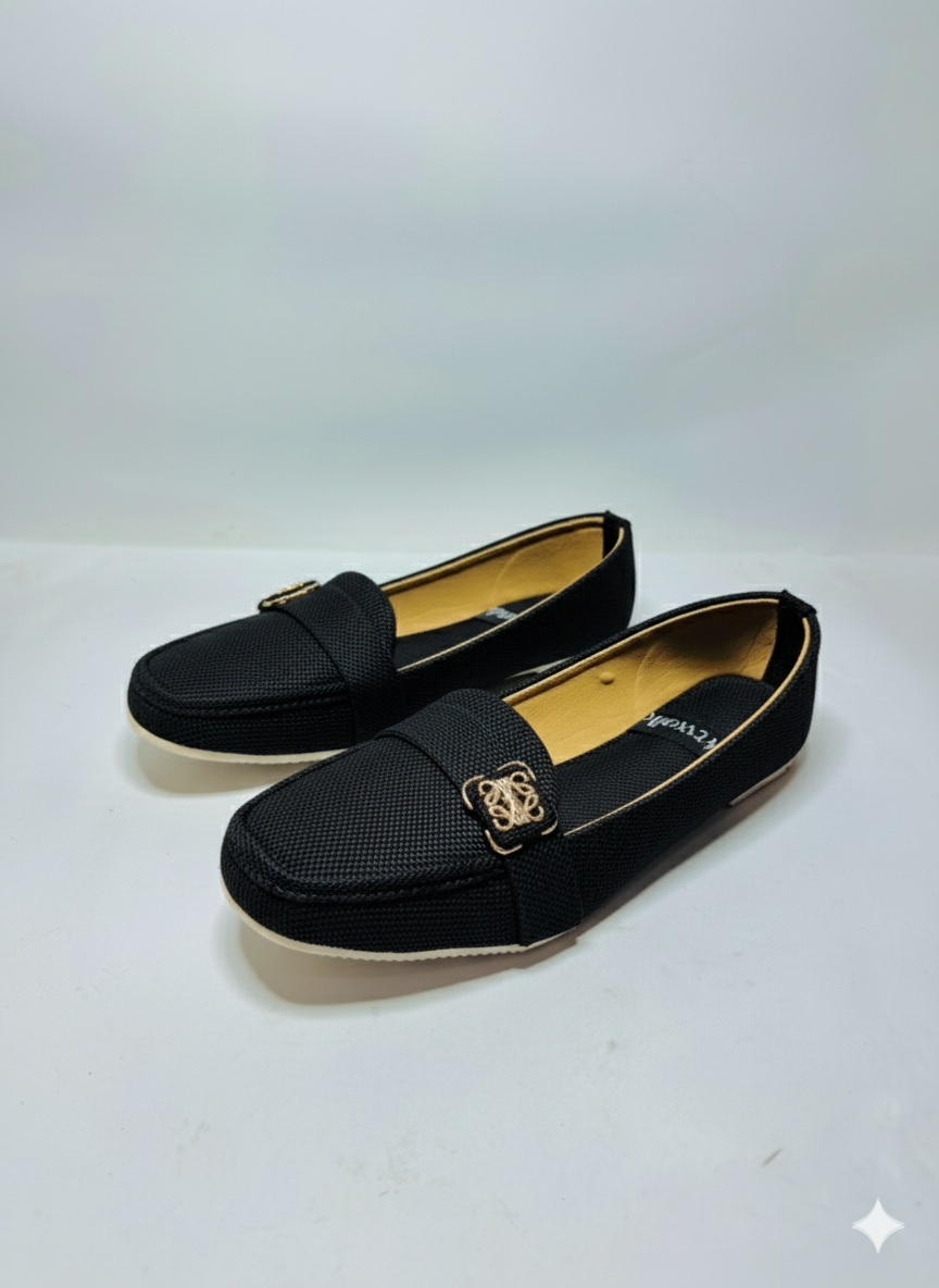 Stylish Light Brown Textile Loafers for Everyday Wear.