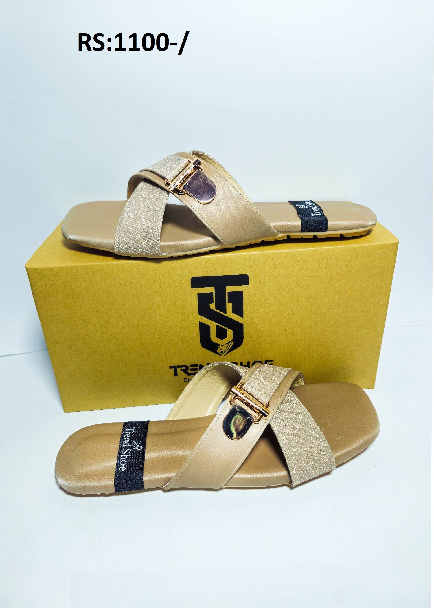 Maroon Spark – Elegant Glitter Chappals for Trendy Women